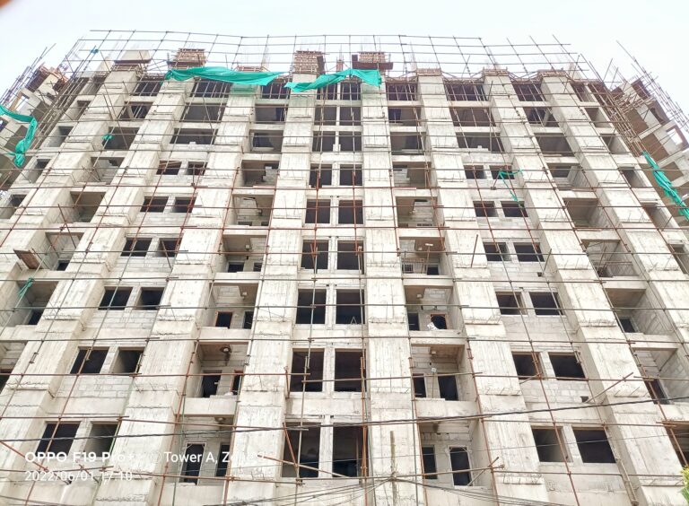 Tower-A, Zone-2  12th Floor Slab Casting Started