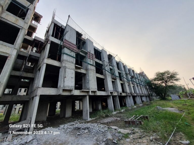 Tower-Gauri  Zone -3C: 4th Floor Slab Casting Completed