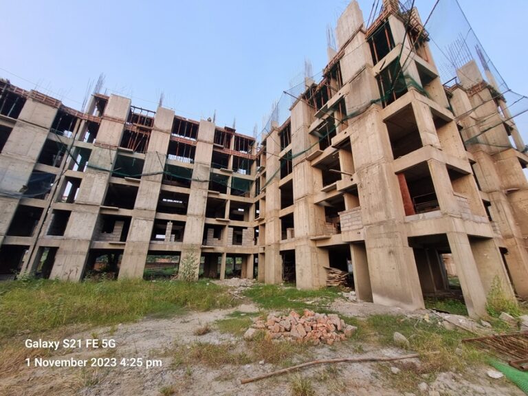 Tower-Malhar  Zone -4A : 5th Floor Slab Casting Completed