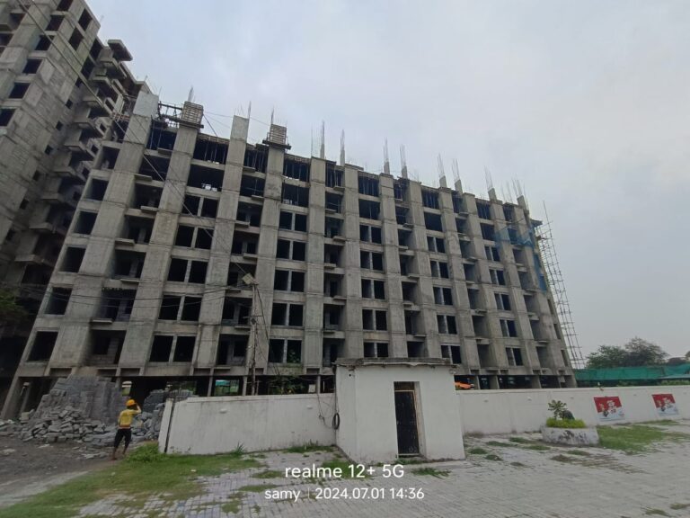 Tower: Pancham Zone -5C: 8th Floor Slab Casting Completed 