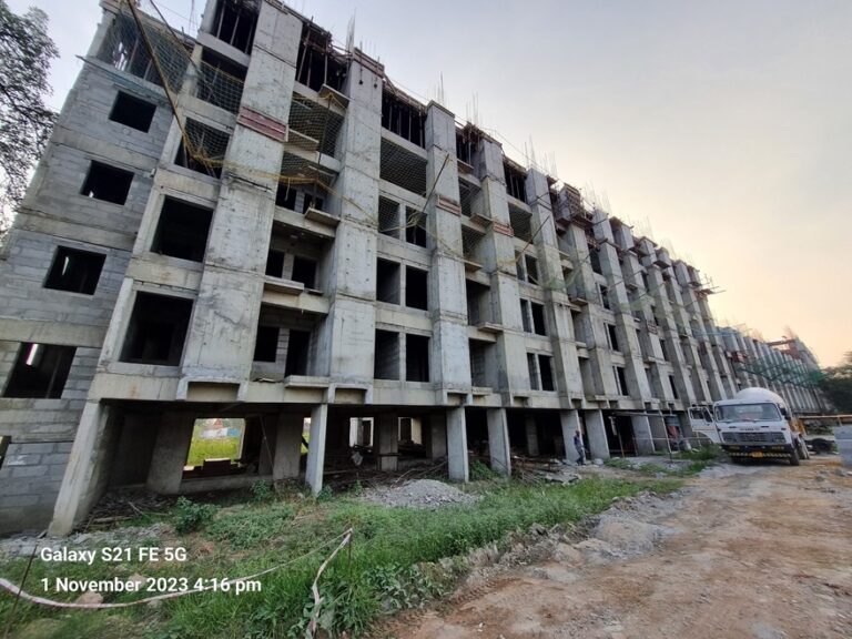Tower-Rewa  Zone- 2C : 6th  Floor Slab Casting Completed 