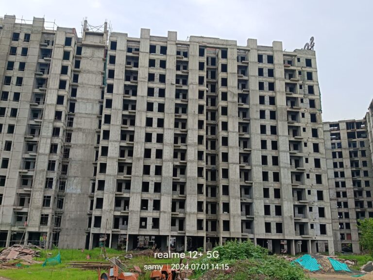 Tower- Saavan  Zone - 1B: Roof Casting Completed 