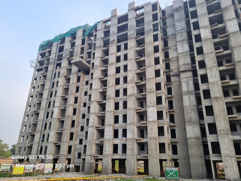 Tower- Saavan  Zone - 1B: 12th floor Slab Casting Completed Roof Casting Completed 