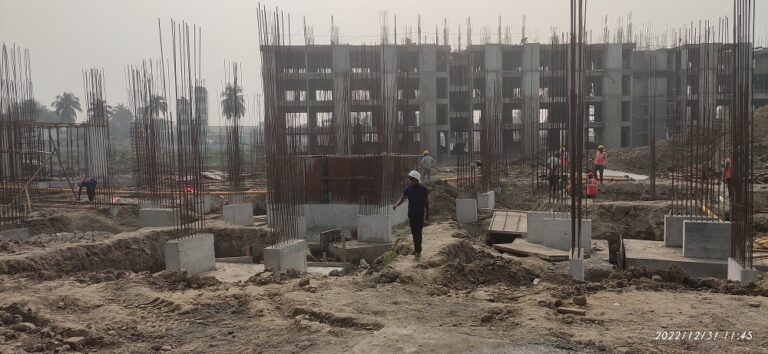 Tower-Gauri  Zone -3C: 1st Floor Slab Casting Completd Substructue Work in Progress 