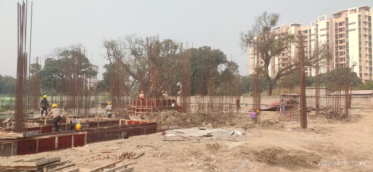 Tower: Pancham: Substructure work  in progress