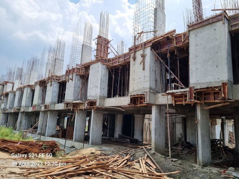 Tower-Gauri  Zone -3B: 2nd Floor Slab Casting Completed