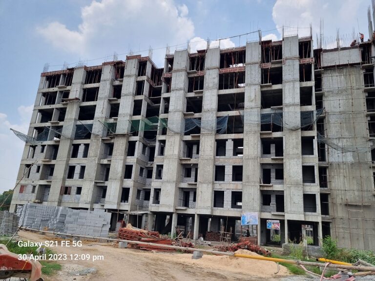 Tower- Saavan  Zone - 1B: 8th floor Slab Casting Completed 