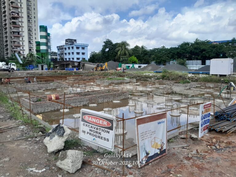 Tower 3: Foundation completed